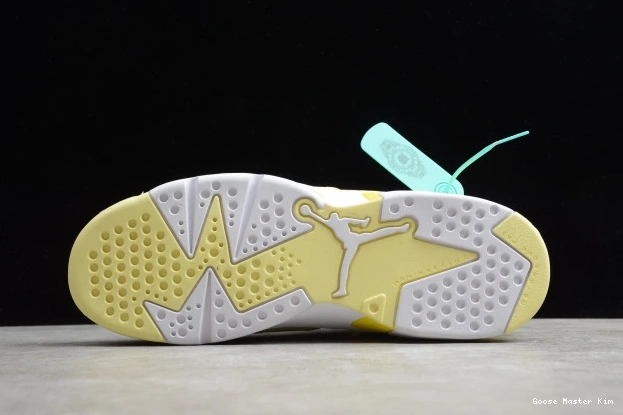 6 Dynamic Floral Yellow 543390-800 Air (GS) Jordan Retro 0702